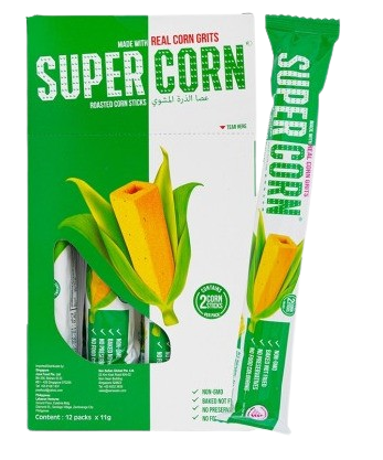 سوبر كورن عصا الزرة المشوي 12 حبة